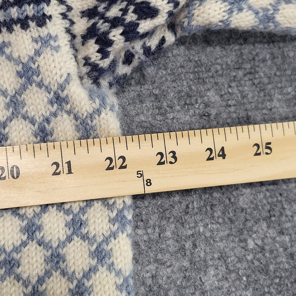 Vintage 90s Dale Of Norway Cardigan Knitted Wool Sweater Men's Size X-Large - Picture 12 of 13